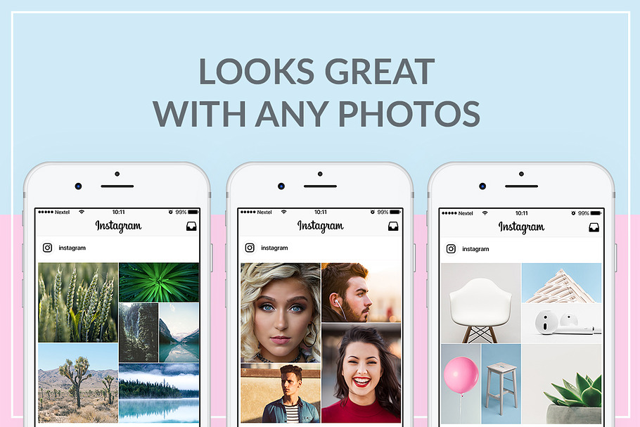 30 Instagram Photo Layout in Instagram Templates - product preview 8