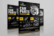Car Parts and Accessories Flyer