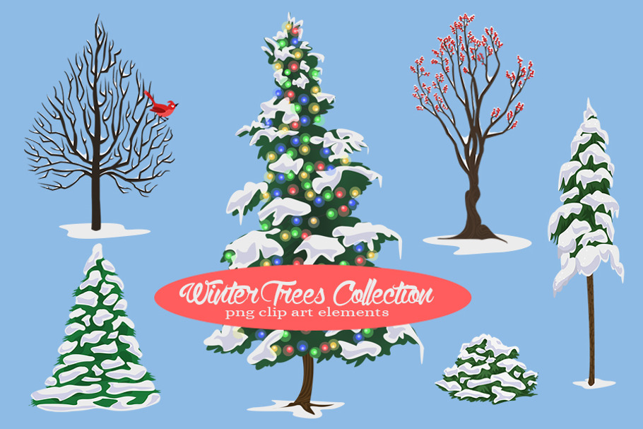 Winter Trees Collection