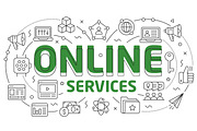 llustration slide online services