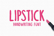 Lipstick Handwriting Font