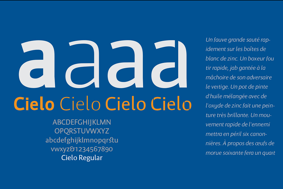 Cielo Font Family - in Opentype