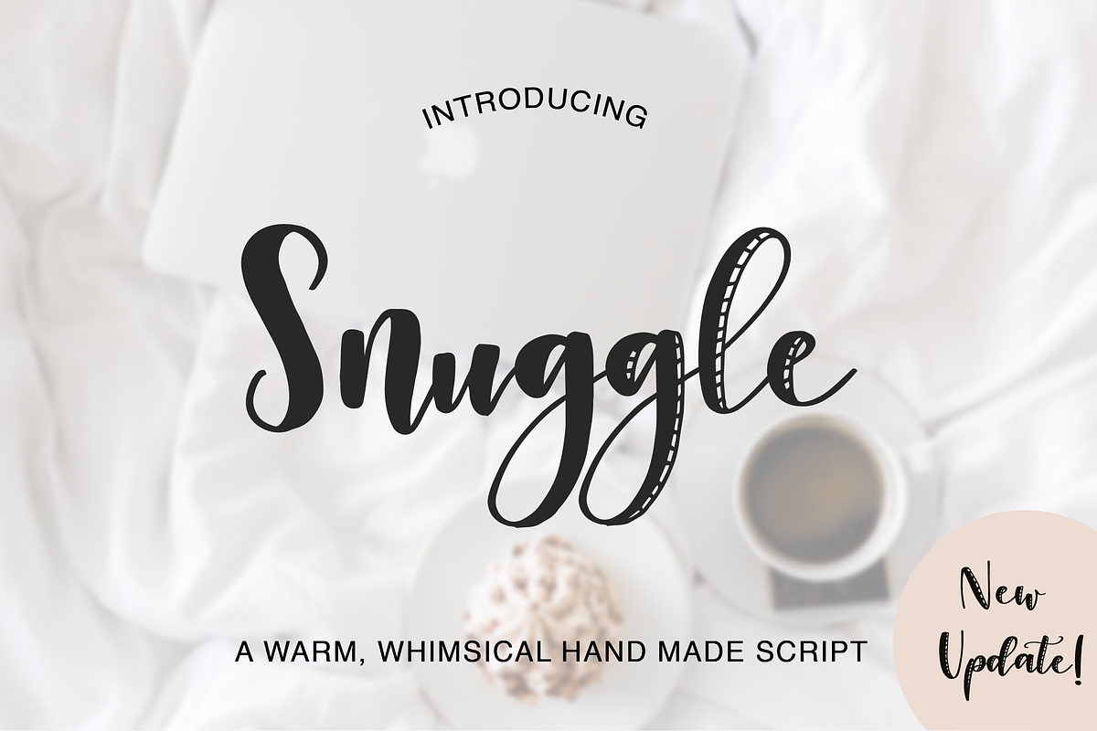 Snuggle Font in Script Fonts - product preview 8