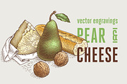 Pear and cheese