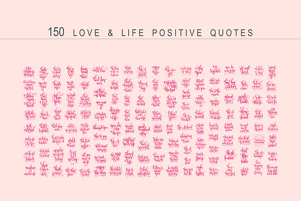 150 love & life quotes