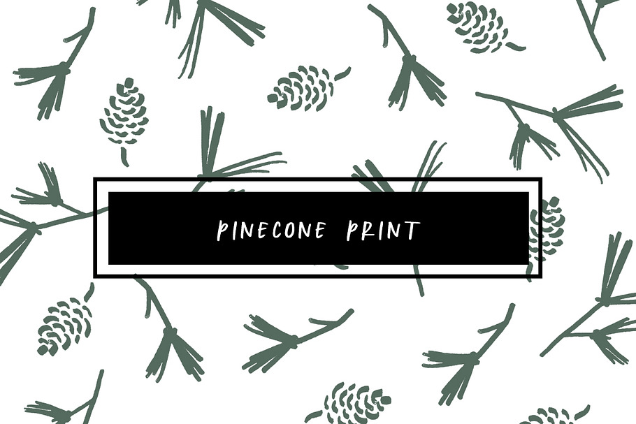 Pinecone Print