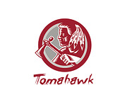 Tomahawk Priority Mail Couriers Logo