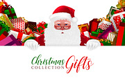 Christmas Gifts set & Santa Claus