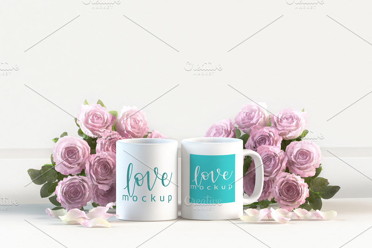 Mug mockup wedding gifts in Product Mockups - product preview 8