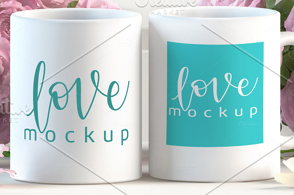 Mug mockup wedding gifts in Product Mockups - product preview 2