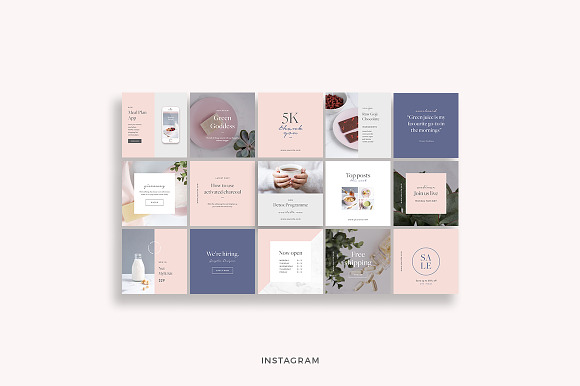 Sophie Social Media Templates in Instagram Templates - product preview 1