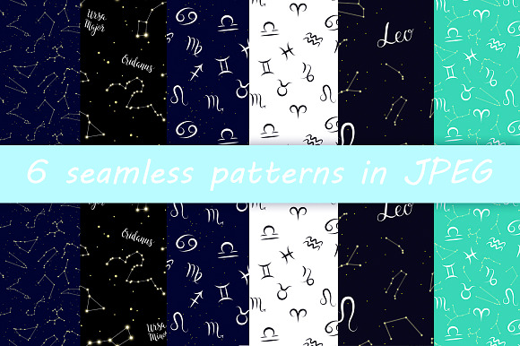 LEO & Watercolor Galaxy in Illustrations - product preview 5
