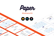 Paper Wireframe Kit