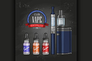Vector set e-cigarette