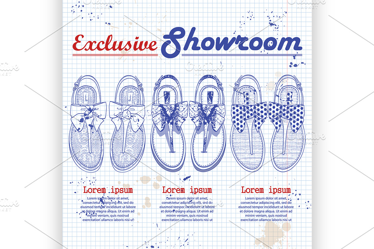 Vector showroom set in Illustrations - product preview 8