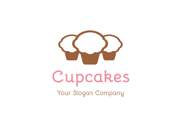 20% OFF! Cupcake Logo