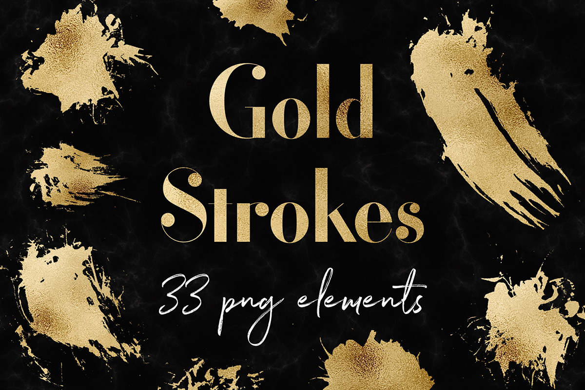 Gold Design Elements in Graphics - product preview 8