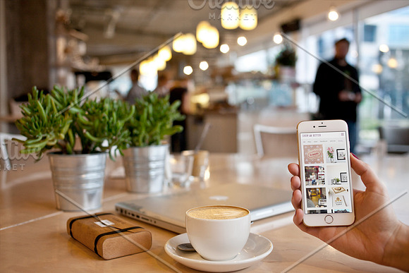iPhone 6 - 10 photo mockups in Mobile & Web Mockups - product preview 2