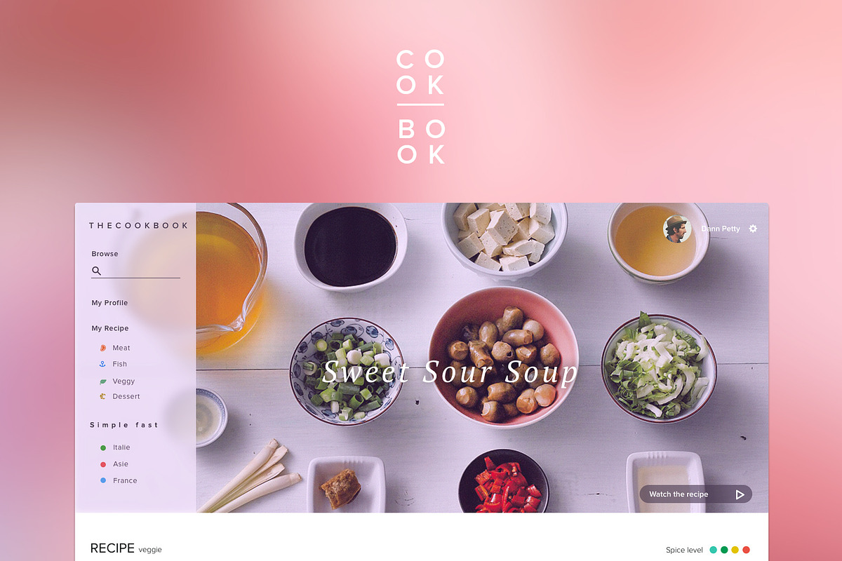 Food app mockup website in Mobile & Web Mockups - product preview 8