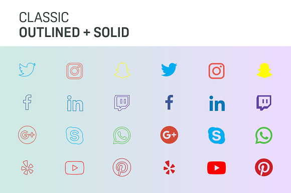 140+ Essential Social Icons in Contact Icons - product preview 3