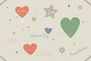 Valentine's Day doodles
