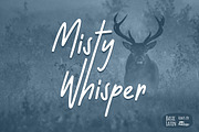 Misty Whisper Font
