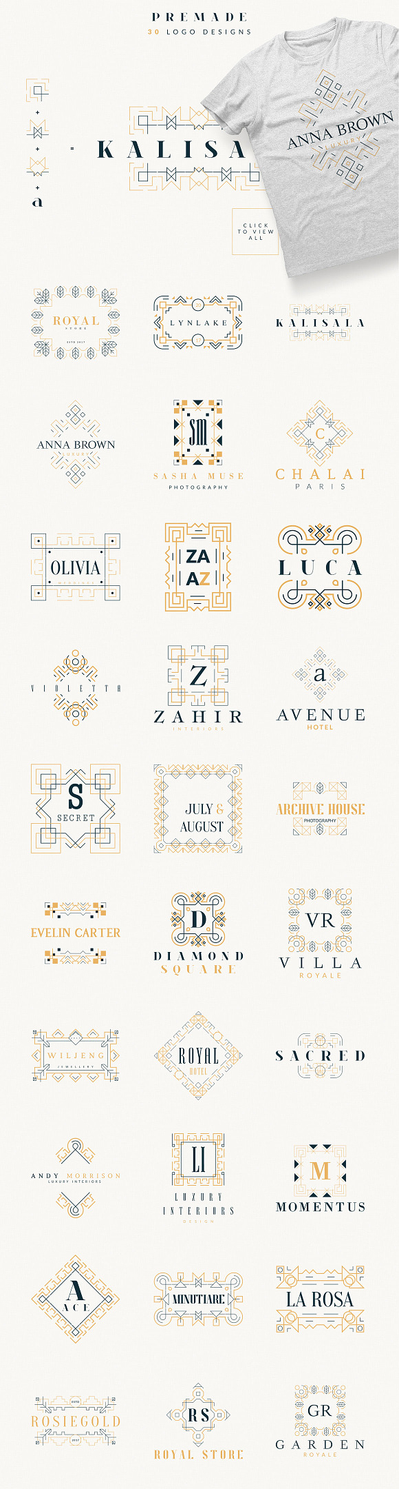 Vintage Elegance Creator -50% in Logo Templates - product preview 5