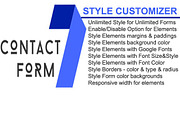 Contact Form 7 Style Customizer
