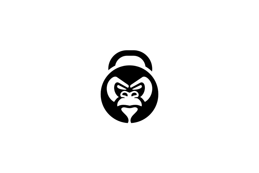 Gorilla Gym Logo in Logo Templates - product preview 8