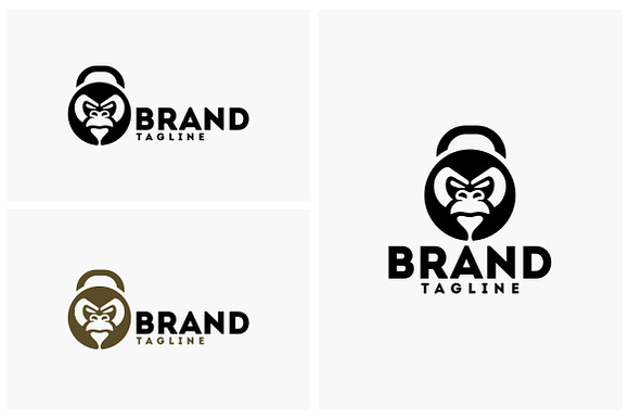 Gorilla Gym Logo in Logo Templates - product preview 1