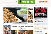 FoodBlog Food & Recipe WP Theme