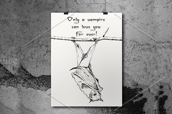 Vampire Poster, Halloween