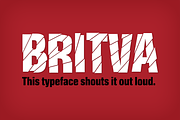 Britva Typeface