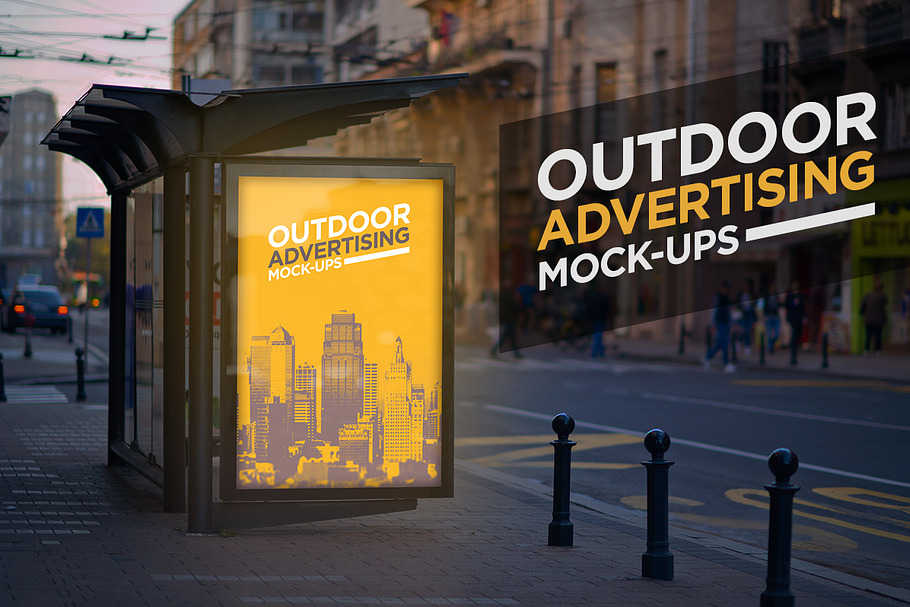 Outdoor Advertising Mock-Up Vol.2 in Mockup Templates - product preview 8