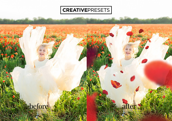 Wild Poppies Photo Overlays in Photoshop Layer Styles - product preview 1