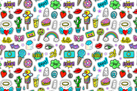 100+ Funny patches + 36 patterns in Patterns - product preview 5