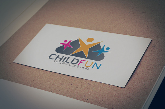 Child Fun Logo in Logo Templates - product preview 3
