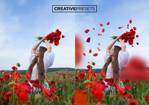 Wild Poppies Photo Overlays in Photoshop Layer Styles - product preview 3