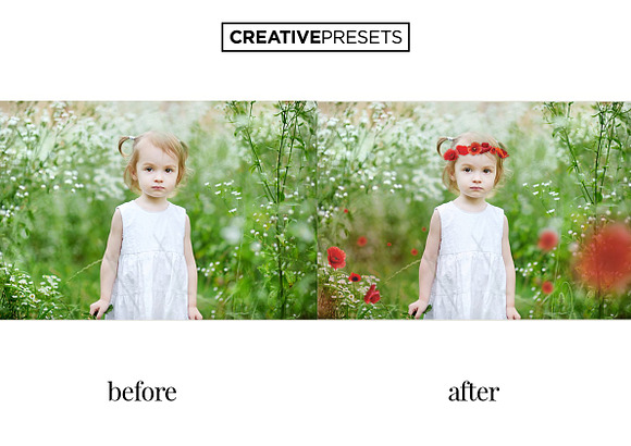 Wild Poppies Photo Overlays in Photoshop Layer Styles - product preview 4