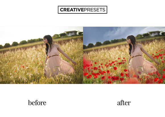 Wild Poppies Photo Overlays in Photoshop Layer Styles - product preview 5