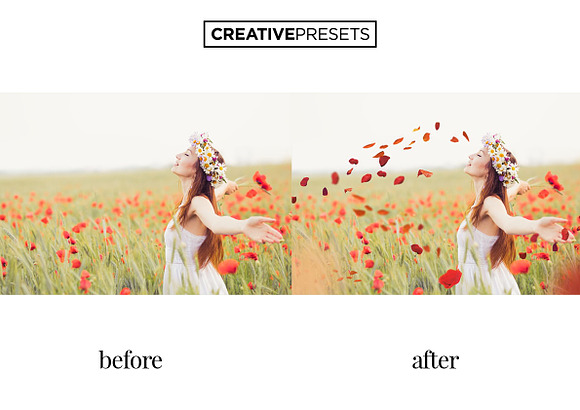 Wild Poppies Photo Overlays in Photoshop Layer Styles - product preview 7