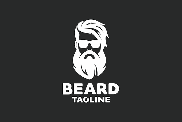 Beard Logo in Logo Templates - product preview 1