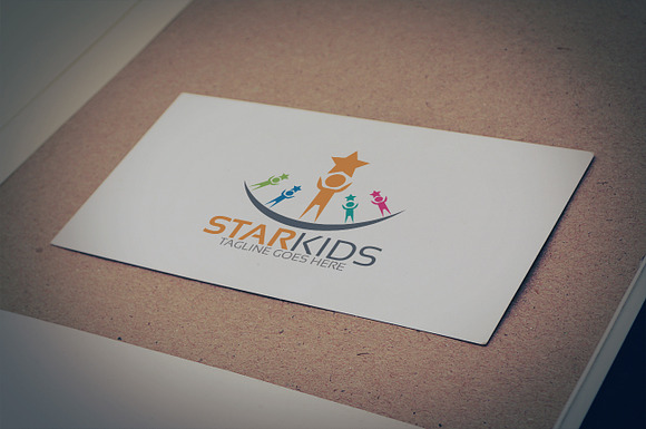 Star Kids Logo in Logo Templates - product preview 1