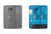 Galaxy S7 EDGE Mobile Skin PSD