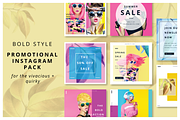 Bold Style Instagram Promo Pack
