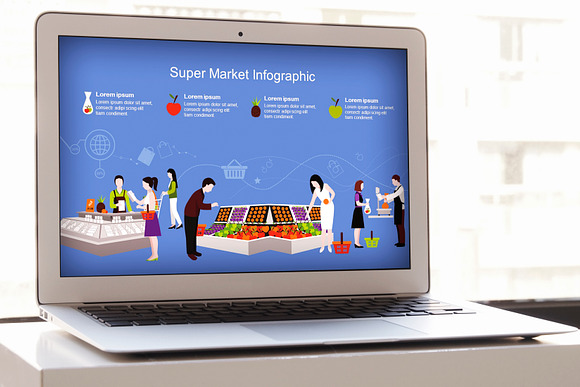 Mega Food PowerPoint Infographic Set in PowerPoint Templates - product preview 3