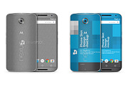 Google Nexus 6 Mobile Skin PSD