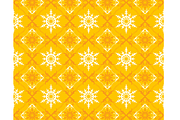 Christmas Yellow Pattern