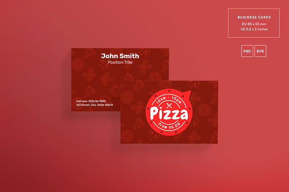 Branding Pack | Pizza in Branding Mockups - product preview 1