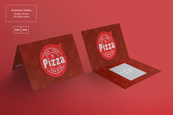 Branding Pack | Pizza in Branding Mockups - product preview 3